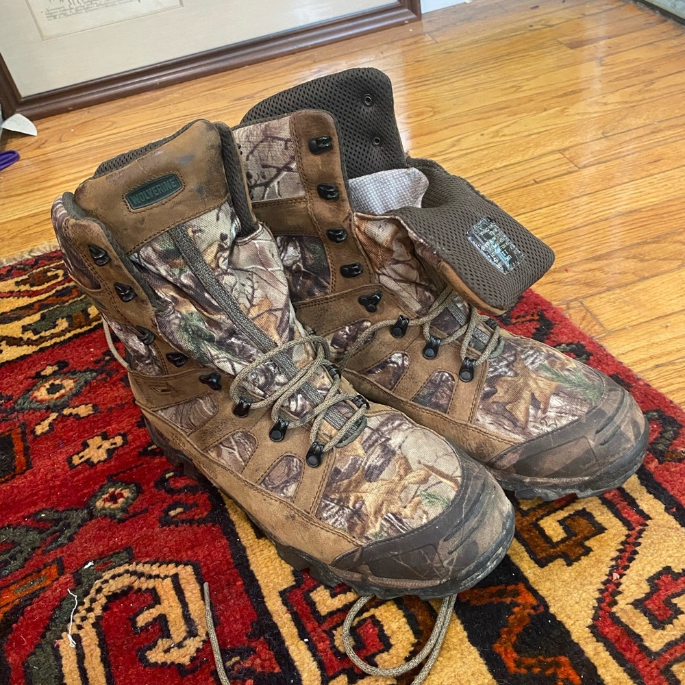 GORE-Tex Wolverine thinsulate hunting boots men 12